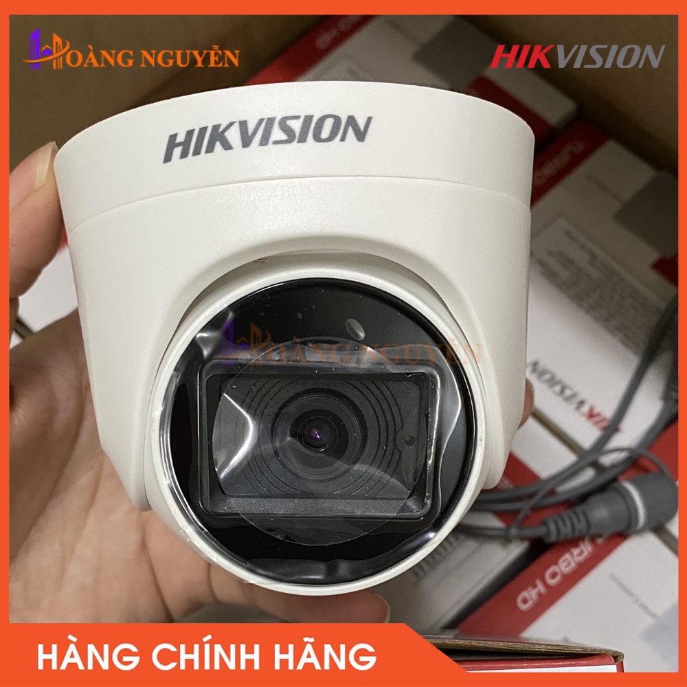 [HÀNG CHÍNH HÃNG] Camera HDTVI HIKVISION DS-2CE76H0T-ITPFS 5MP -  Hồng Ngoại 30m, Tích Hợp Mic, Chống Ngược Sáng DWDR