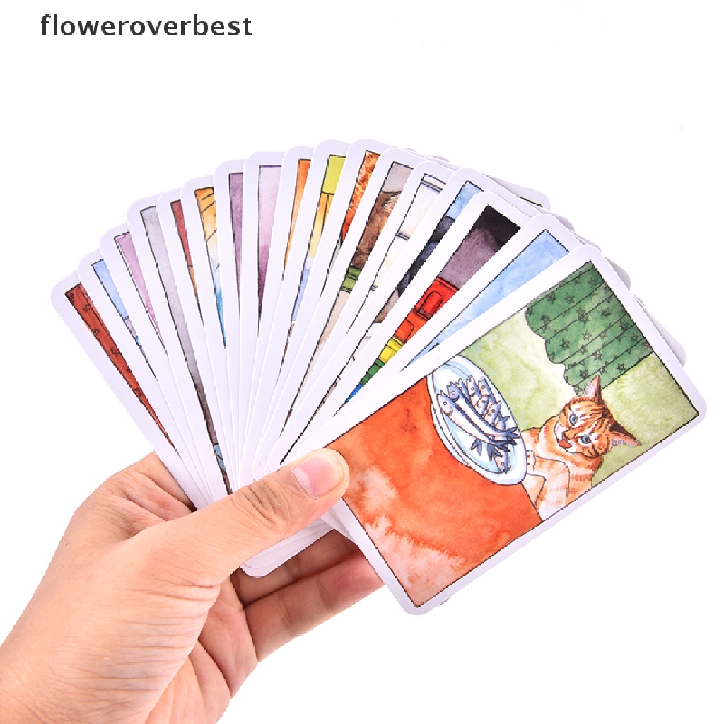 Bộ Bài Tarot Mèo Ma Thuật Đầy Đủ Tiếng Anh