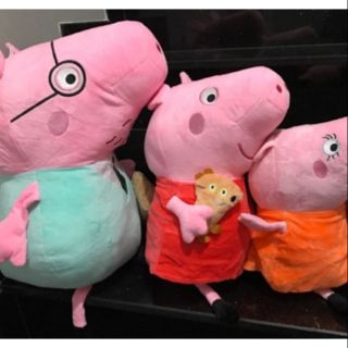 Heo cha heo mẹ nhồi bông 40cm