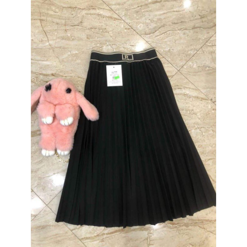 [ Mã WASTRUN4 giảm 10% tối đa 30K đơn 99K] Chân Váy Xếp Ly Dáng Dài Cạp Chữ | BigBuy360 - bigbuy360.vn