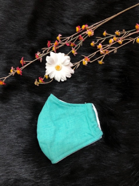 Khẩu trang linen 4 lớp : linen - thun cotton - vải không dệt, kháng nước - thun mè thông hơi | BigBuy360 - bigbuy360.vn