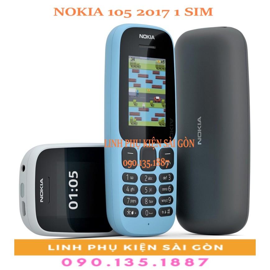 ĐIỆN THOẠI NOKIA 105 2017 1 SIM