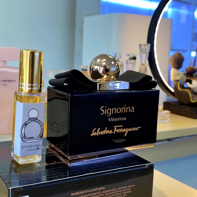 Nước hoa nữ Signorina Misteriosa Black 10ML ngọt bí ẩn
