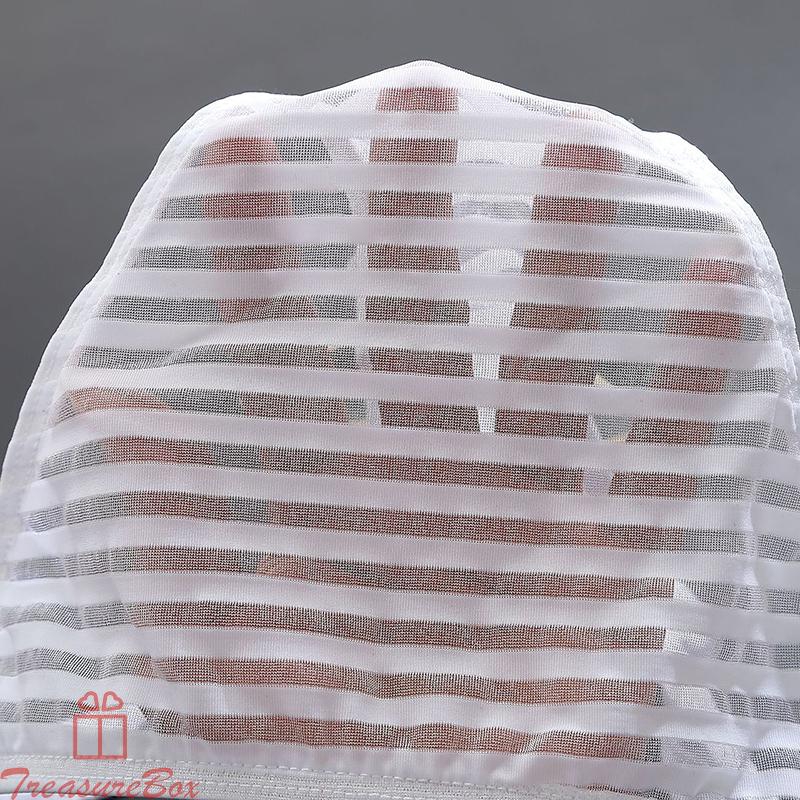 Quần lót nam họa tiết sọc xuyên thấu gợi cảm