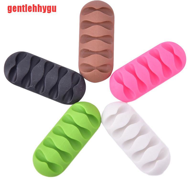 Kẹp Silicone Giữ Dây Cáp Gọn Gàng Tiện Dụng