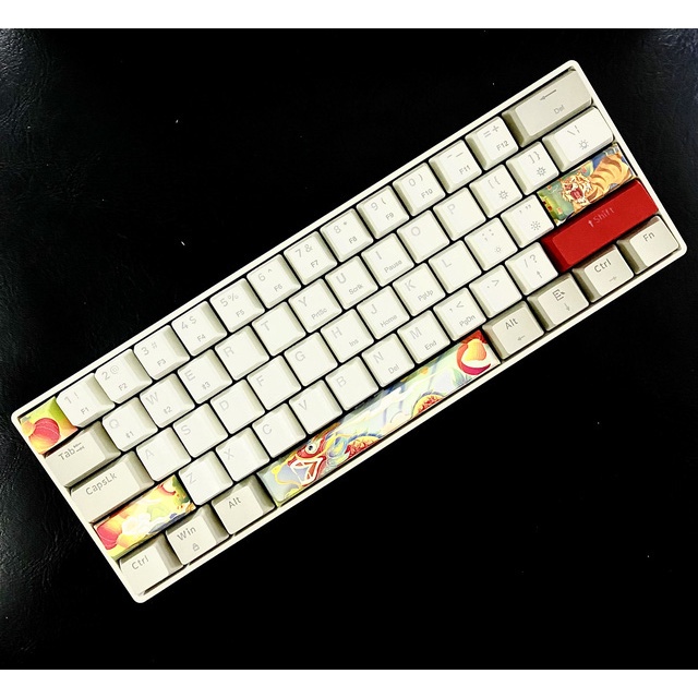 Keycap Rồng Hổ  PBT Dye-sub 5D - Hàng chính hãng