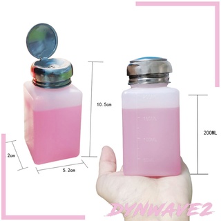 [Dynwave2] Chai bơm tẩy trang 200ml Máy bơm cồn