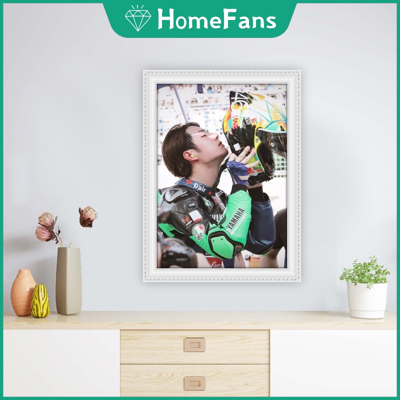 Wang Yibo Tranh Đính Đá 5D Tự Làm Hình Thần Tượng Kích Thước 30x40cm/40x50cm Trang Trí Nhà Cửa