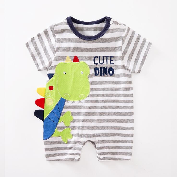 Áo liền quần 100% cotton cho bé trai bé gái