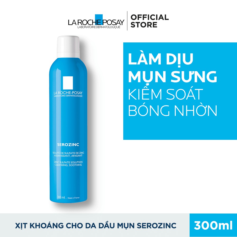 Xịt Khoáng La Roche-Posay Làm Sạch & Dịu Da Dầu Mụn 300ml | BigBuy360 - bigbuy360.vn
