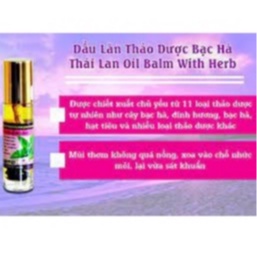 Dầu lăn thảo dược OPTOP 8ml – 13 - 22 - 29 vị Thái Lan