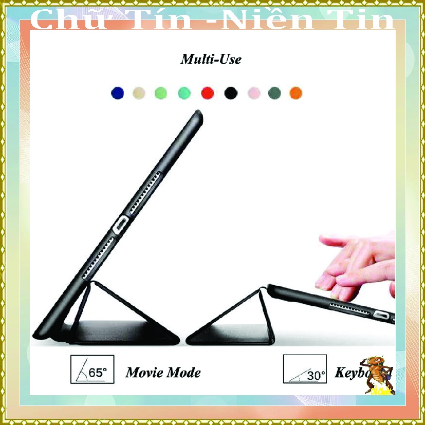 Bao da tpu smart cover khay dẻo, máy tính bảng ipad mini 1 2 3- mini 4 5- mini 6