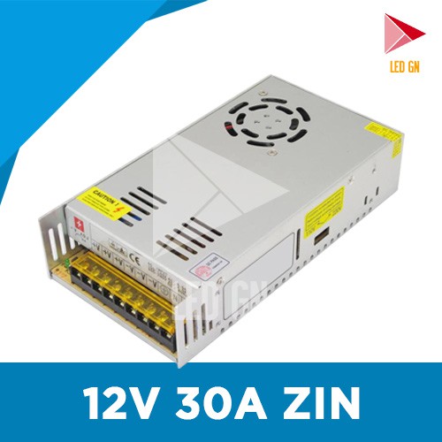 Nguồn 12V 30A ZIN - Chuyển Đổi Điện Áp 220V về 12V 30A - Chuẩn 90% Công Suất 5.0