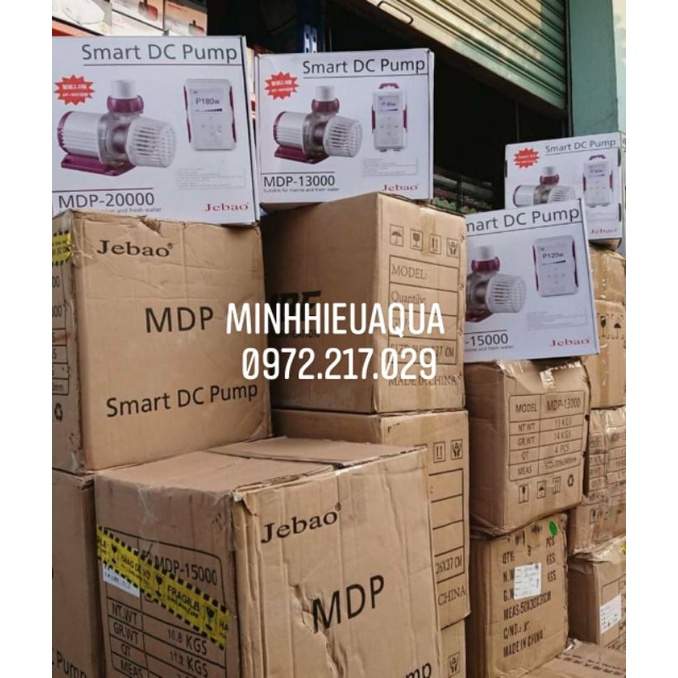 Máy bơm nước hồ cá cao cấp chống giật DC 24V Jebao MDP có app Wifi Jebao MDP-10000, 10000l/h