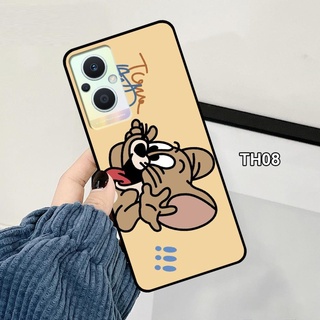 Ốp lưng Oppo Reno 7 5G - Reno 7 Z 5G (7z) - Reno 7 pro ép kính chống bể hình dễ thương
