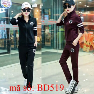 Set nguyên bộ đồ thể thao thu đông logo thỏ Rabib