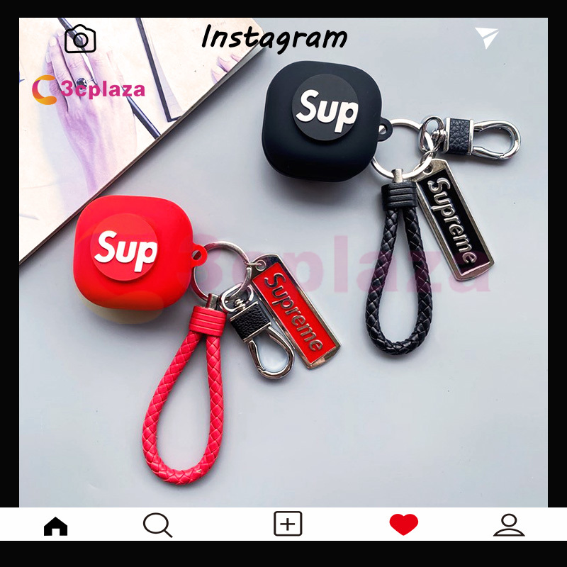 Vỏ bảo vệ hộp sạc tai nghe bằng silicon chống bụi cho Samsung Galaxy Buds Live/ Buds Pro/ Buds 2 SXL03