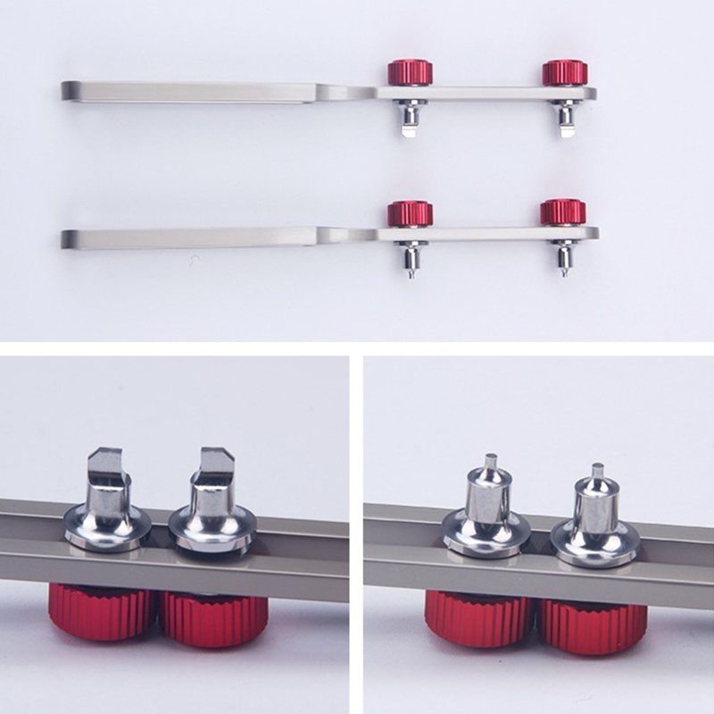 Dụng Cụ Mở Nắp Lưng Đồng Hồ Đeo Tay Bằng Thép Có Thể Điều Chỉnh