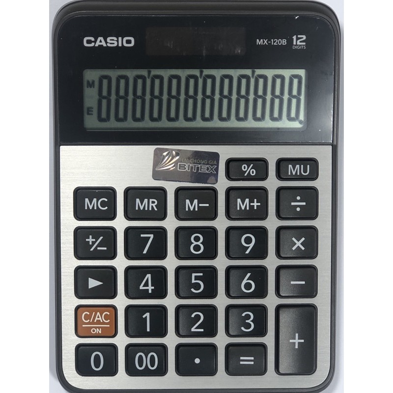 Máy tính Casio MX-120B chính hãng, bảo hành 7 năm