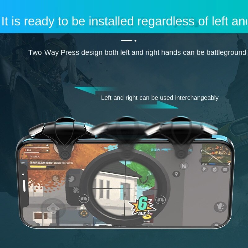 DRAGONFLY Kích hoạt trò chơi Tay Cầm Chơi Game PUBG L1R1 Dành Cho Điện Thoại