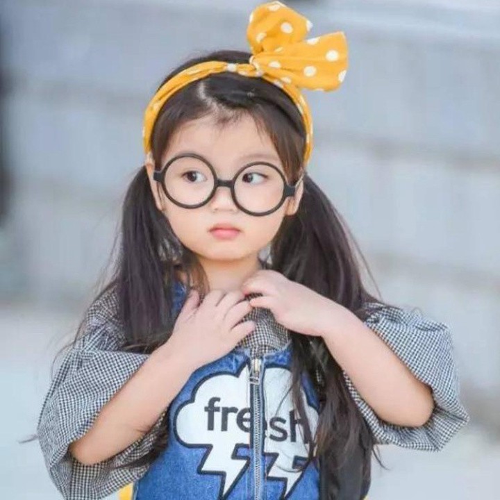 [Tặng bao da] Gọng mắt kính Nobita dễ thương cho bé trai và bé gái