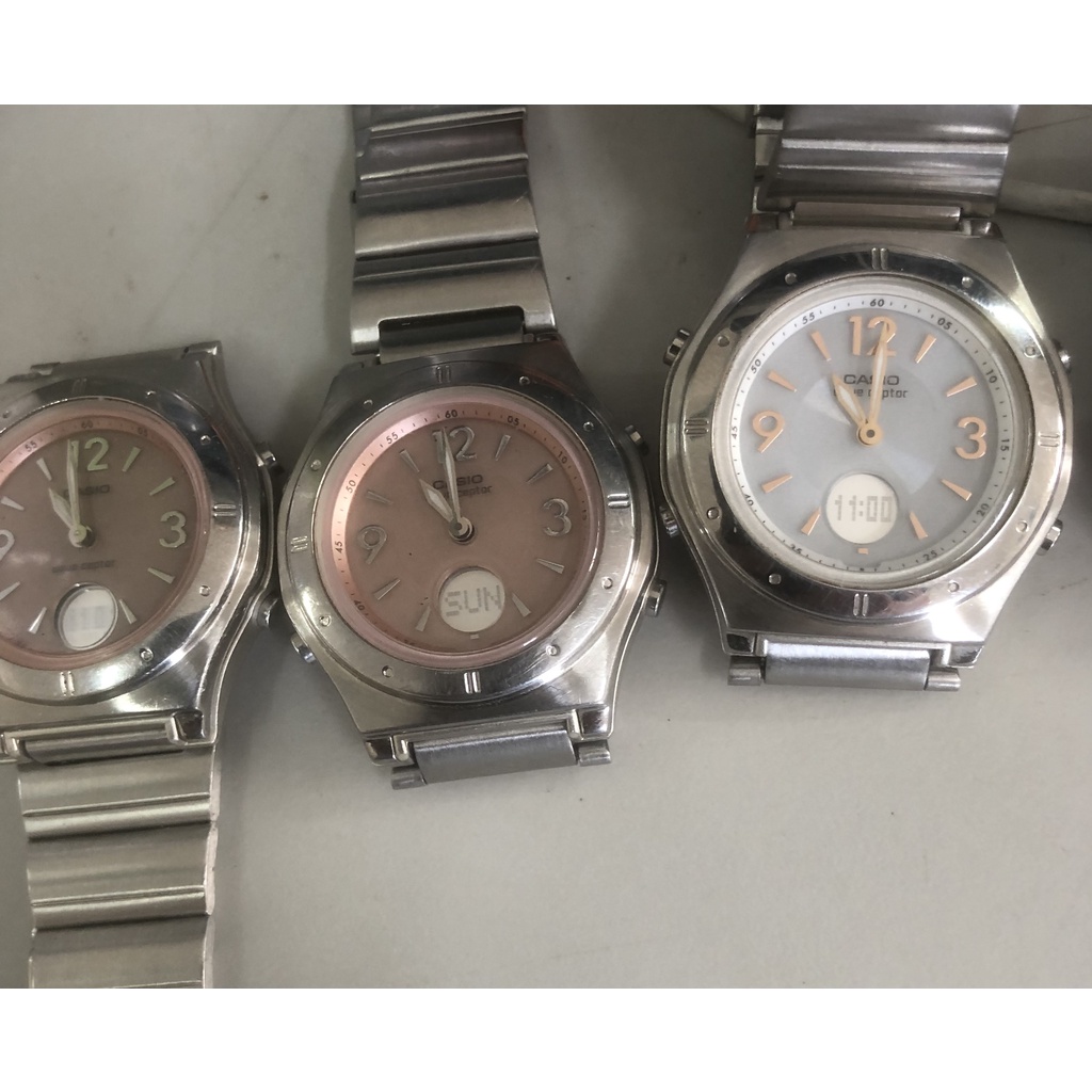Đồng hồ nữ casio wave ceptor solar