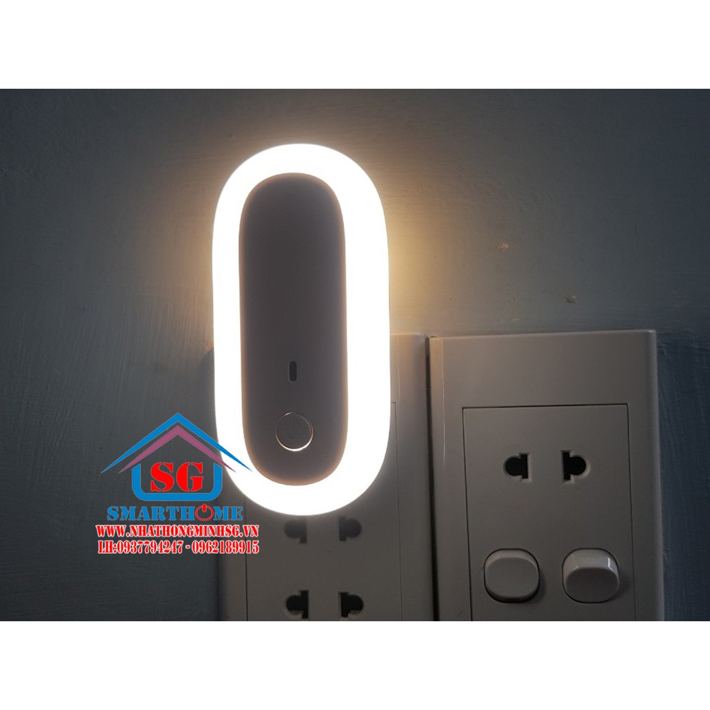 Đèn ngủ điều khiển từ xa bằng remote, 10 cấp độ sáng.