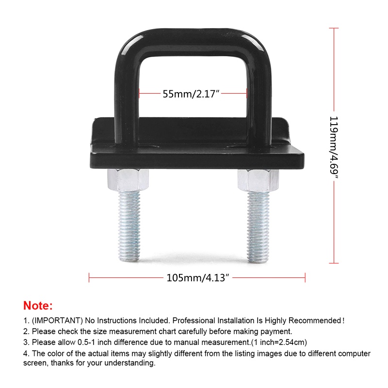Kẹp Chống Rung Bằng Thép Không Gỉ Cho Bộ Nhận Tín Hiệu Tàu Thuyền 1.25 &quot;Và 2&quot;