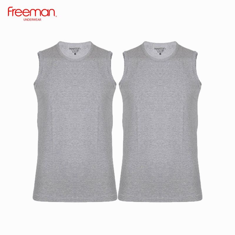 Freeman - Áo thun nam cao cấp, MS:ASF 206 (Freeman)[hình thật+clip]ÁO LÓT NAM COTTON 4 CHIỀU