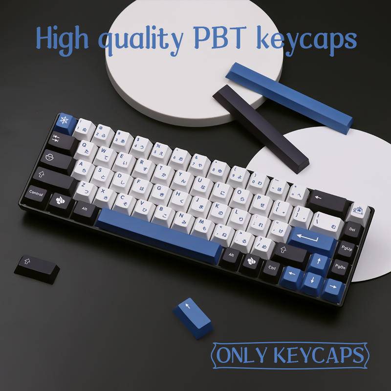 139 keys Arctic keycap Cherry Profile PBT sublimation suitable for GMK61/64/68/84/87/96/980/104/108 mechanical keyboard