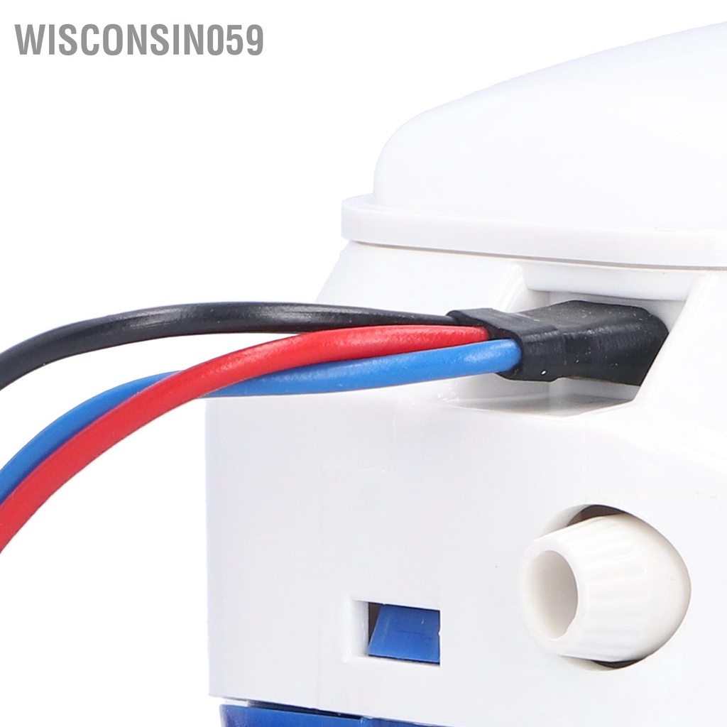 [Hàng Sẵn] Máy bơm chìm Bilge Điện nước tự động Phụ kiện ABS cho Hệ thống thoát【Wisconsin059】