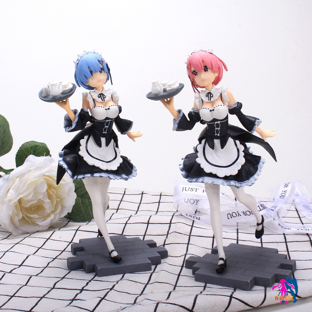 Mô Hình Figure Rem Ram Hầu Gái - RE: ZERO Tỉ Lệ 1/7 (NOBOX)