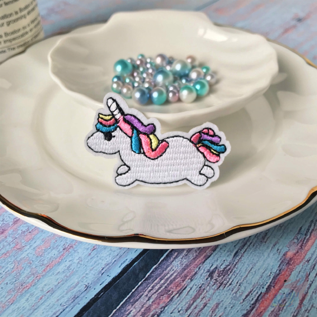 Miếng dán ủi quần áo hình kỳ lân số 02 xinh xắn dễ thương