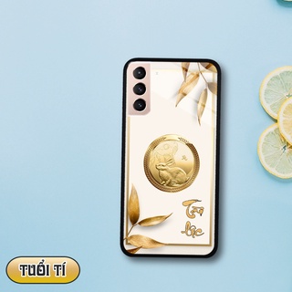 Ốp lưng kính 3D 12 con giáp - Samsung galaxy S21 Plus