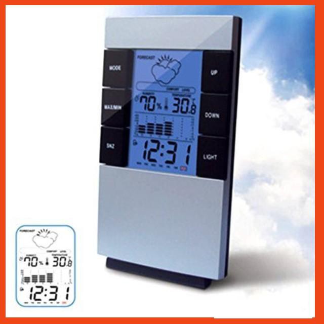  Đồng hồ để bàn đo nhiệt độ, độ ẩm Giá sỉ