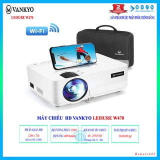 Máy chiếu HD chất lượng cao Vankyo Leisure W470 chính hãng, bảo hành 24 tháng. thumbnail