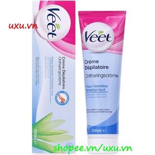 Kem Tẩy Lông 100G Veet Cho Da Nhạy Cảm, Với uxu.vn Tất Cả Là Chính Hãng.