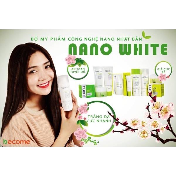 Kem dưỡng trắng da ban đêm Nanowhite