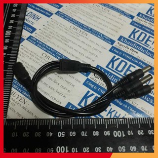 (BÁN NHANH) dây chia cổng DC 5.5*2.1mm 1 sang 3 kde2665 