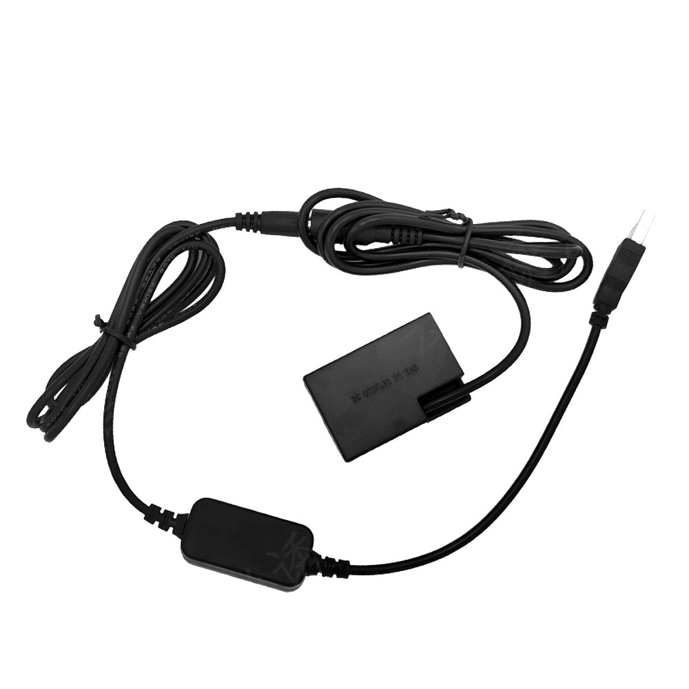 Bộ Dây Cáp Chuyển Đổi Nguồn Và Pin 5V LP-E17 DR-E18 DC Dành Cho Canon EOS 77D 200D 250D 750D 760D 800D 850D 8000D 9000D RP
