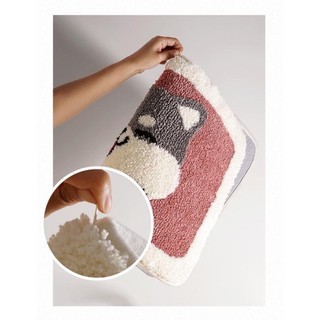 THẢM CHÙI CHÂN LEN SỢI CAO CẤP (40x60cm)