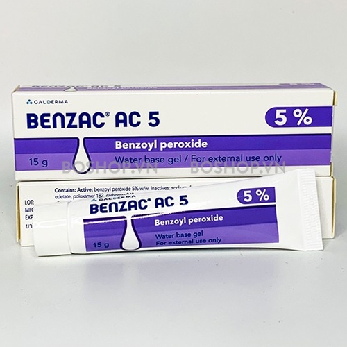 Kem ngừa mụn Benzac AC Benzoyl Peroxide - Galderma GIBE STORE