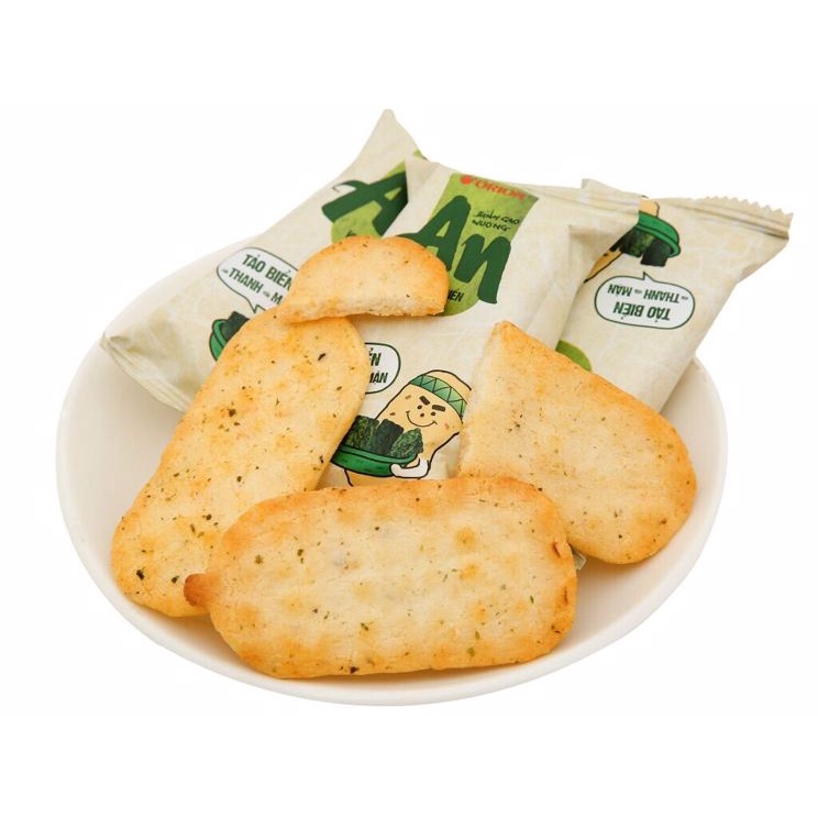Bánh gạo nướng vị tảo biển, vị ngọt dịu, khoai tây phô mai nướng Orion An gói 111.3g