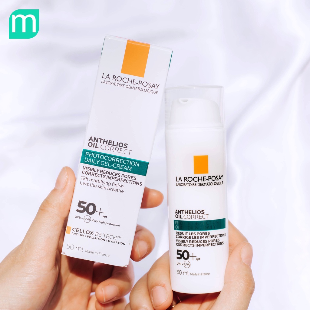 Kem Chống Nắng Larocheposay Anthelios Oil Correct Photocorrection Daily Gel Cream 50ml