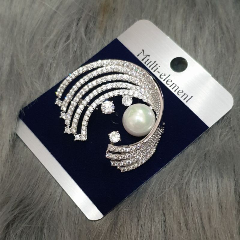 Cài áo đá Rhinestone pha lê