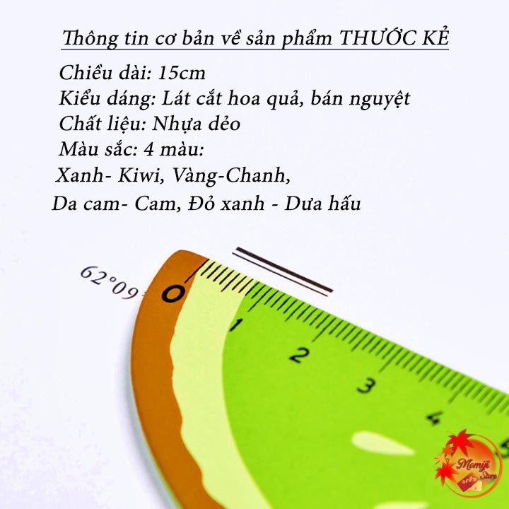 Thước Kẻ In Hình Siêu Đẹp Aoba TK-AOBA