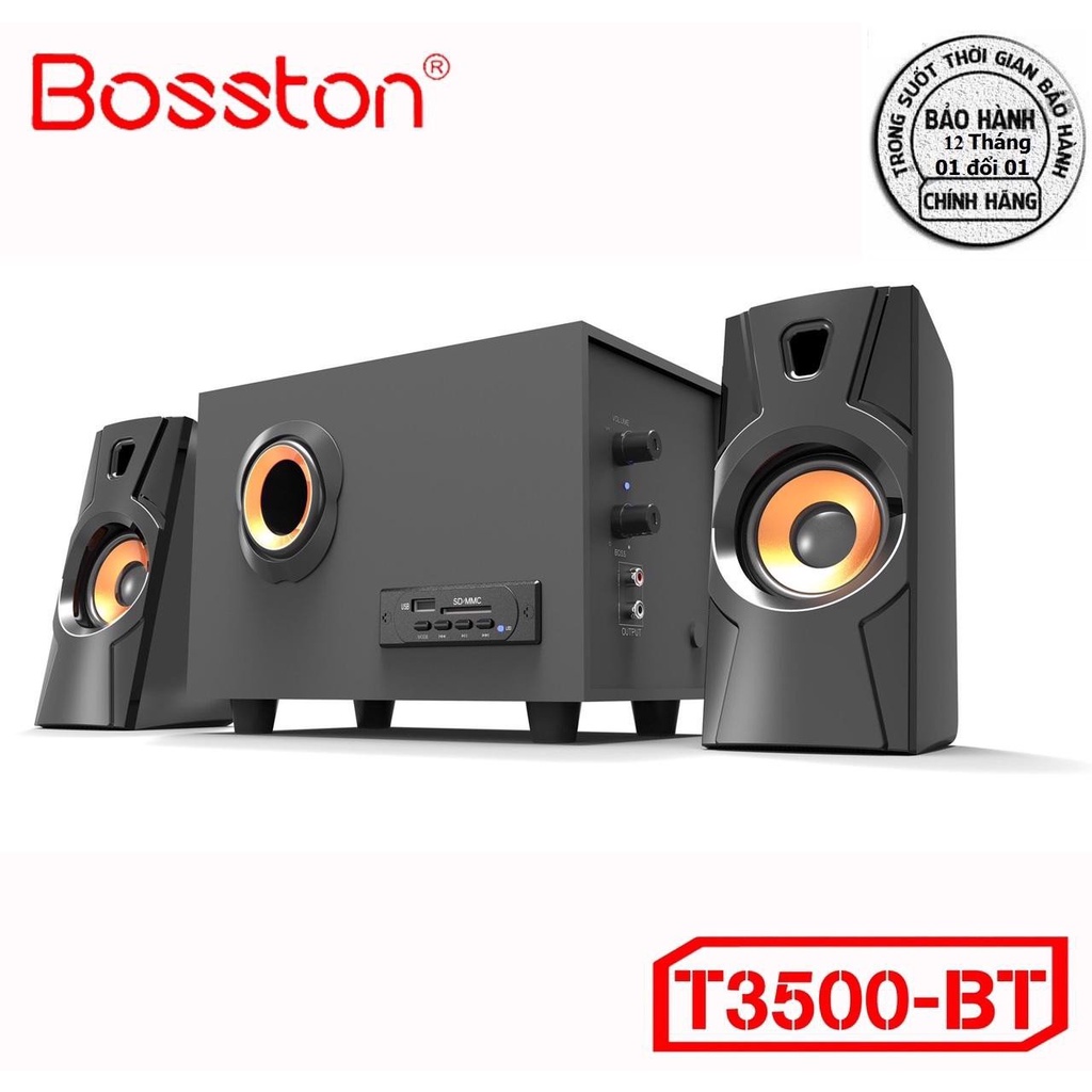 LOA BOSTON T3500-BT Bluethooth có điều khiển từ xa, USB, thẻ nhớ