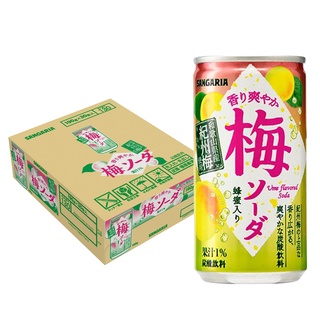 Thùng Soda Mận Sangaria nội địa Nhật