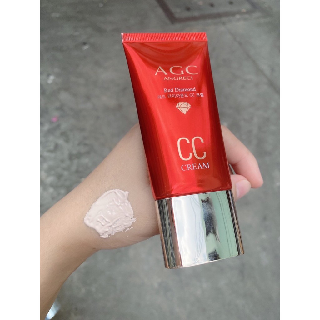 Kem nền AGC Red Diamond siêu che khuyết điểm Hàn Quốc