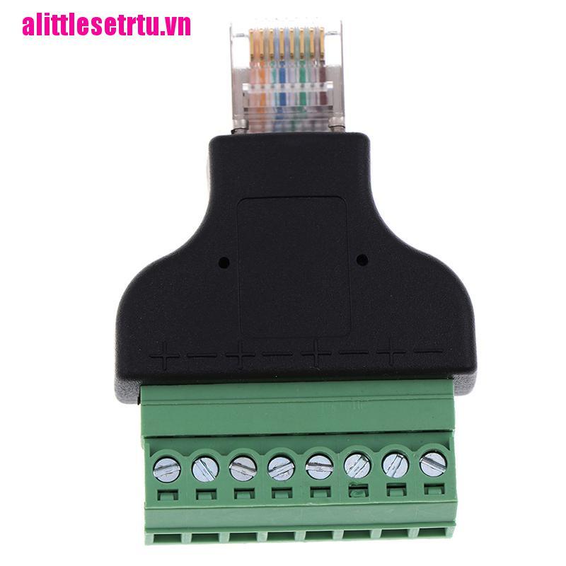 Đầu Chuyển Đổi 8P8C RJ45 ethernet male Sang 8 pin av